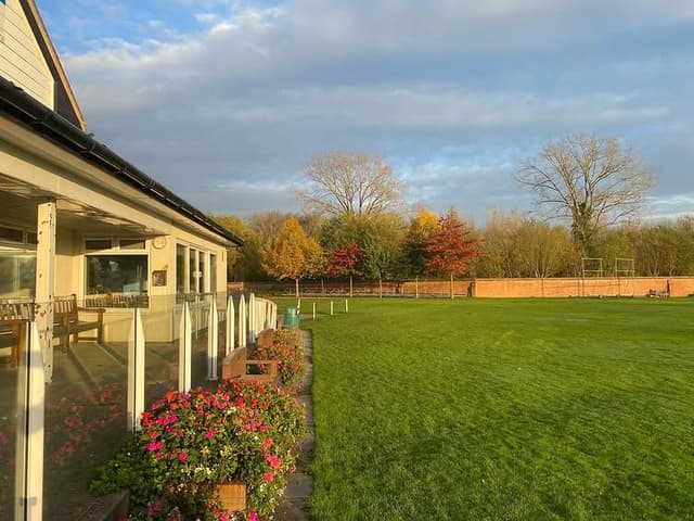 The Strand Ground at Attenborough Cricket Club