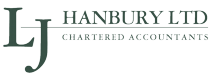 LJ HANBURY CHARTERED ACCOUNT logo